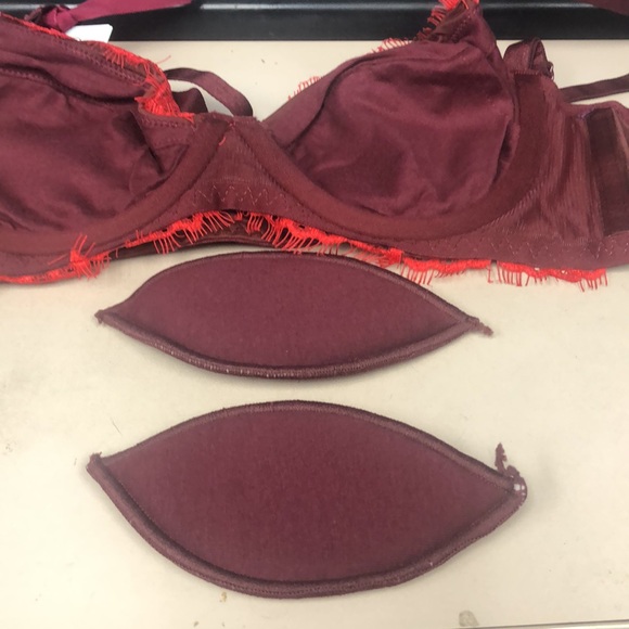 NWT Intimate Bra The Little Bra Company Underwire Hilary Ruby/Eggplant - Picture 7 of 8